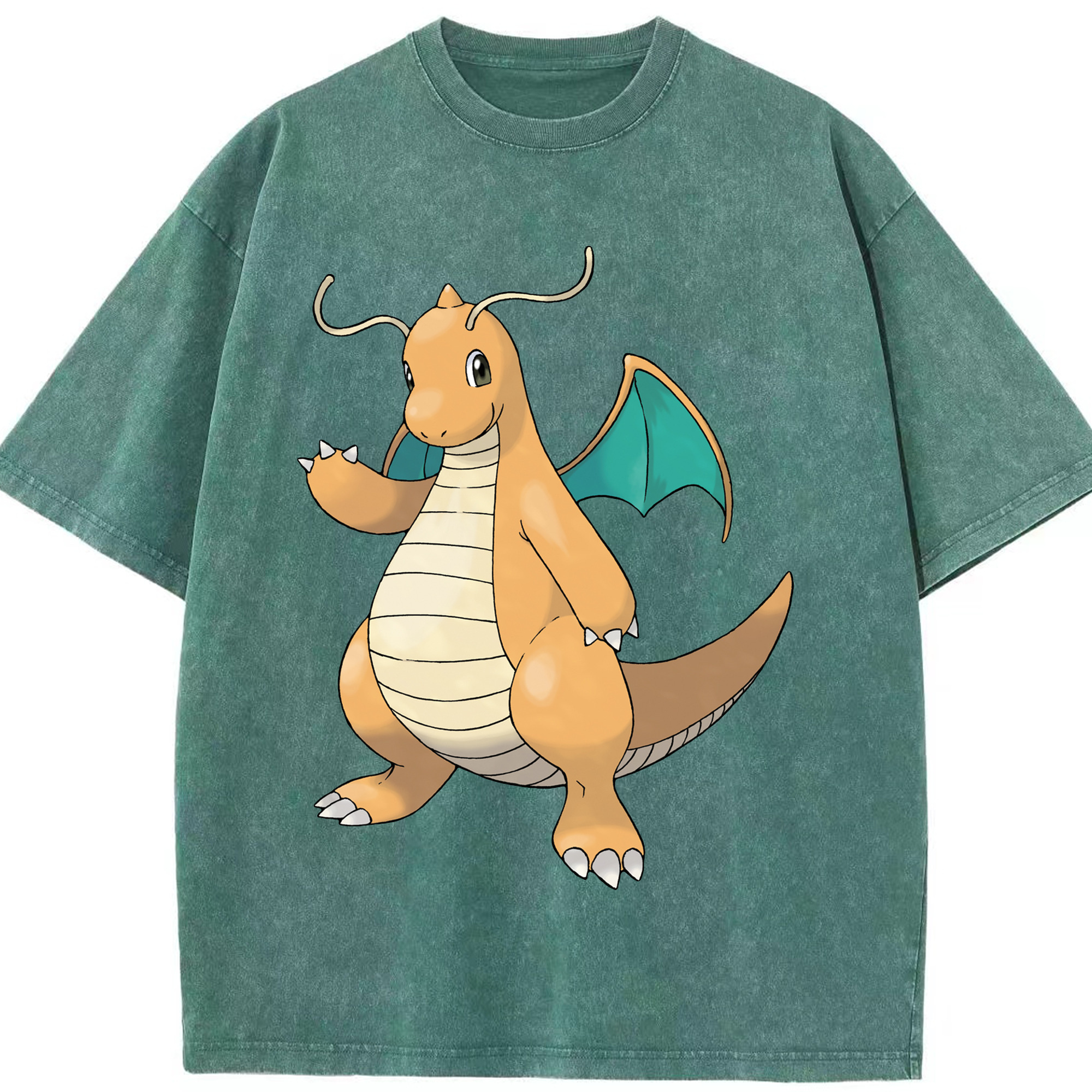 （画像用） ポケットモンスター Pokémon 綿100% ヴィンテージ風 半袖Tシャツ（フロントプリント）
